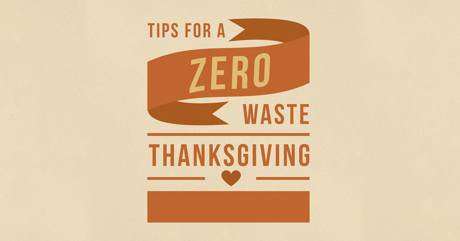 Tips for Hosting a Zero Waste Thanksgiving