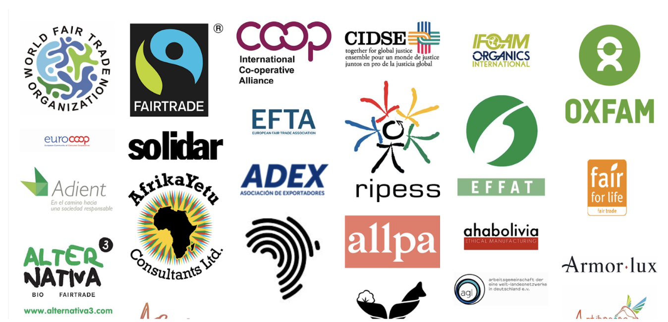 A sample of organizations and certifying bodies recognizing the 2018 International Fair Trade Charter